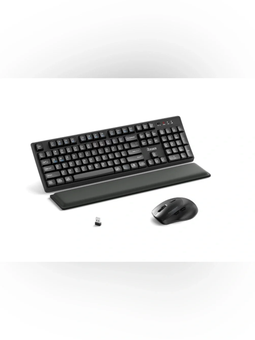 RECCAZR Ergonomic Wireless Keyboard and Cordless Mouse Combo Windows/Mac - NEW